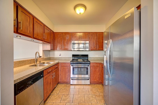 9208 Dexter Ct, Orland Park, IL 60462 - kitchen with a sink, appliances with stainless steel finishes, and brown cabinets