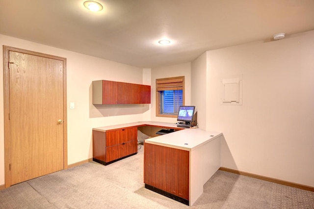 9208 Dexter Ct, Orland Park, IL 60462 - unfurnished office featuring light carpet and baseboards