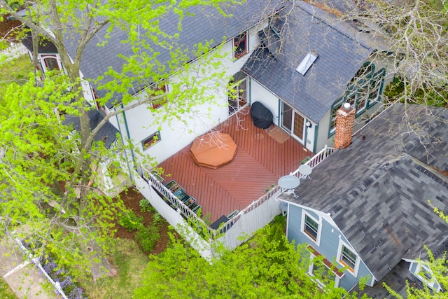 203 High St, West Chicago, IL 60185 - view from above of property