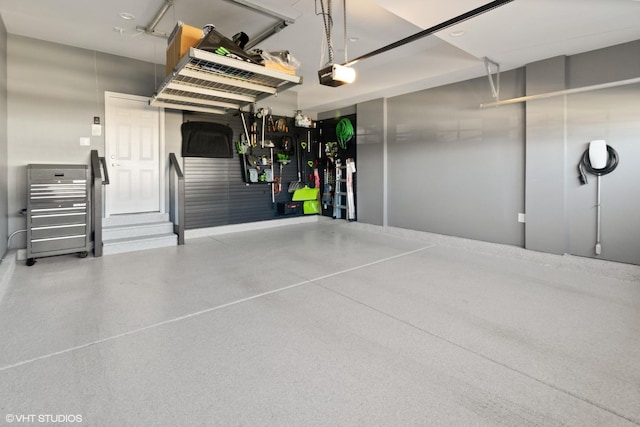 2523 Leander Ct, Woodridge, IL 60517 - garage featuring a garage door opener