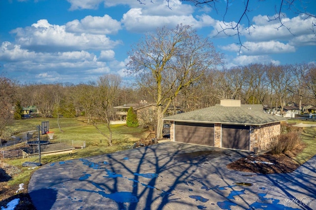208 Brookdale Ln, Palatine, IL 60067 - detached garage with driveway