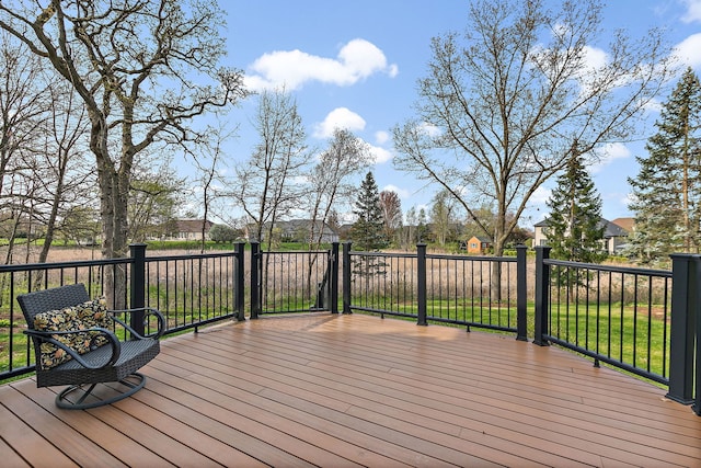 view of deck