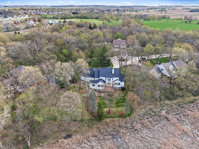 aerial view