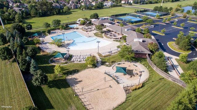 bird's eye view