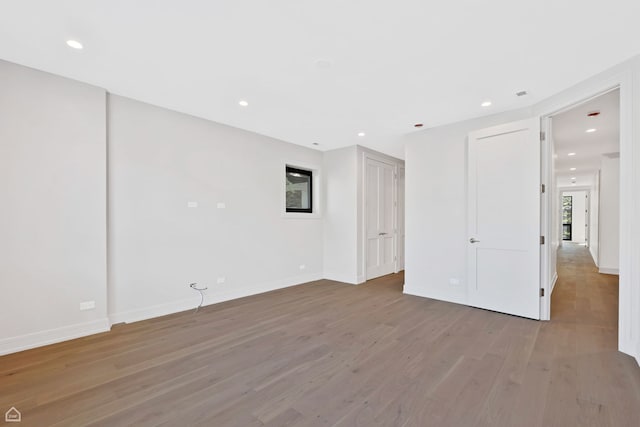 1646 N Orchard St Unit 3S, Chicago, IL 60614 - unfurnished bedroom featuring light wood-type flooring, recessed lighting, and baseboards