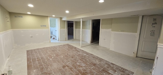 8605 S Dorchester Ave, Chicago, IL 60619 - interior space featuring recessed lighting