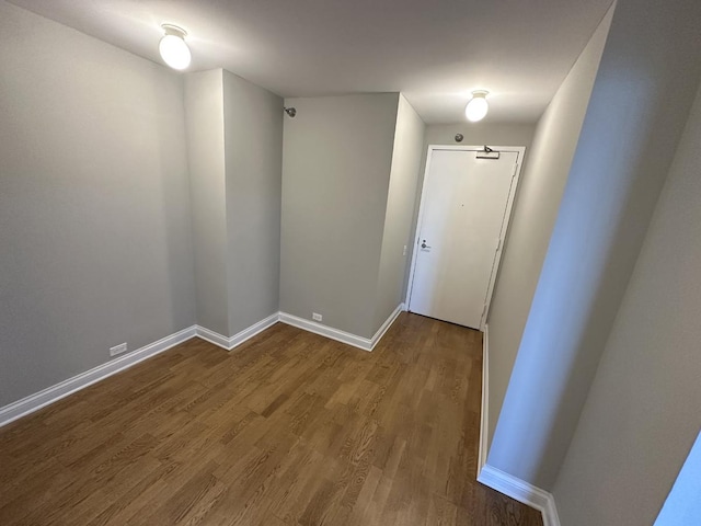 474 N Lake Shore Dr Unit 6102, Chicago, IL 60611 - hall featuring dark wood-style floors and baseboards