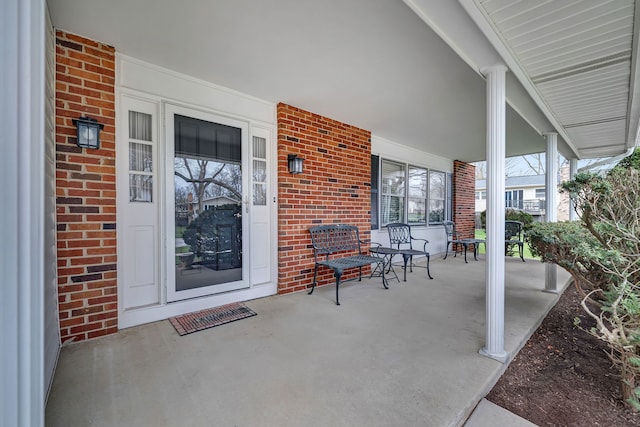 6650 Powell St, Downers Grove, IL 60516 - view of patio / terrace featuring a porch
