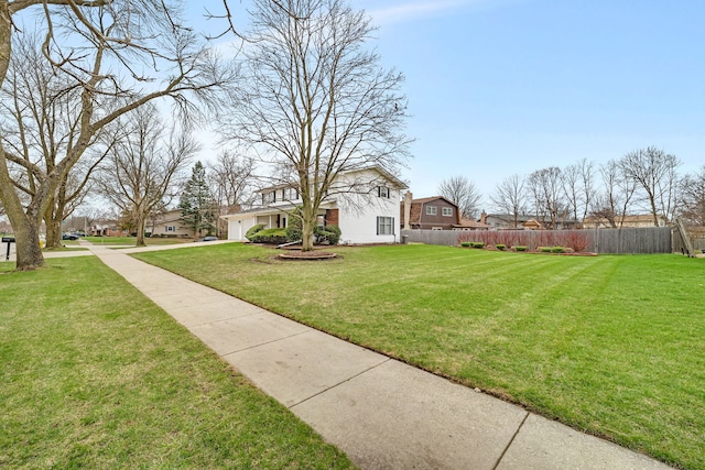 6650 Powell St, Downers Grove, IL 60516 - view of yard with fence