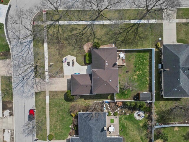 609 Chippewa Ln, Darien, IL 60561 - bird's eye view