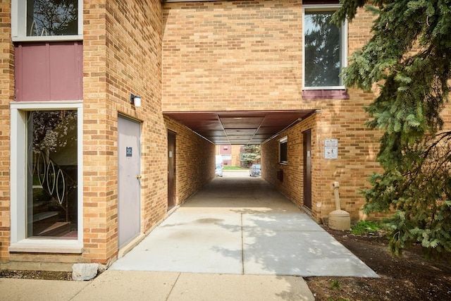 212A Collen Dr Unit 104, Lombard, IL 60148 - doorway to property with brick siding