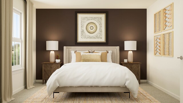 367 W Point Cir, Algonquin, IL 60102 - carpeted bedroom featuring baseboards