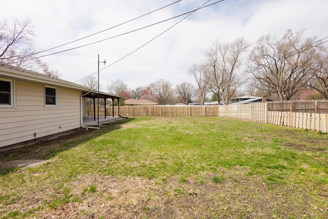 13 Park Pl, Kankakee, IL 60901 - view of yard featuring a fenced backyard