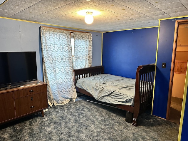 bedroom featuring carpet floors