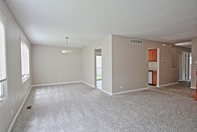 6140 El Morro Ln, Oak Forest, IL 60452 - spare room featuring light carpet and baseboards