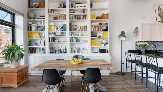 1760 W Wrightwood Ave Unit 305, Chicago, IL 60614 - dining space featuring dark wood finished floors