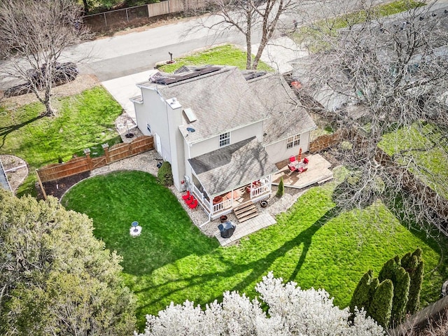 aerial view