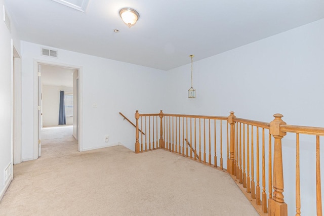 88 Keeneland Ct, Grayslake, IL 60030 - hall with an upstairs landing and carpet floors