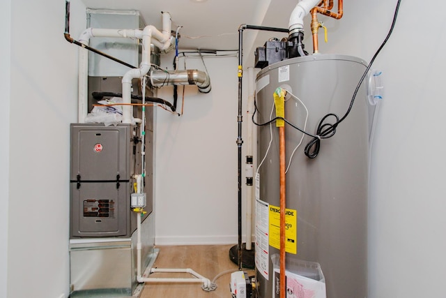 3621 N Richmond St, Chicago, IL 60618 - utilities featuring water heater