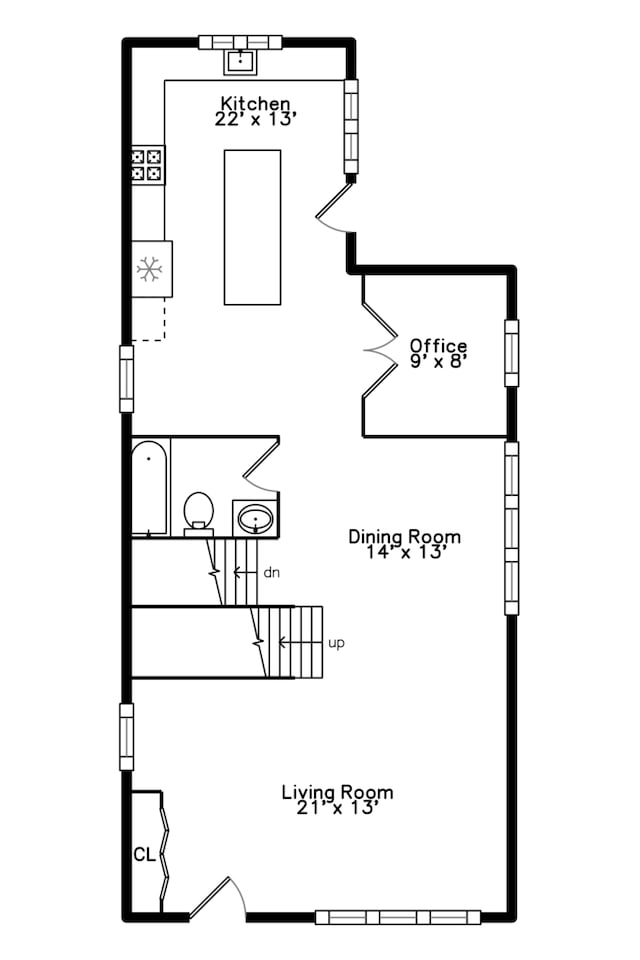 3621 N Richmond St, Chicago, IL 60618 - view of layout