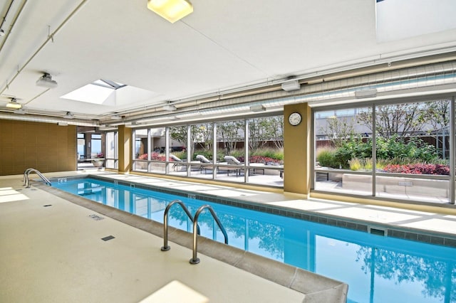65 E Monroe St Unit 4521, Chicago, IL 60603 - pool with a skylight