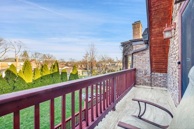 8209 N Oleander Ave, Niles, IL 60714 - balcony with a residential view