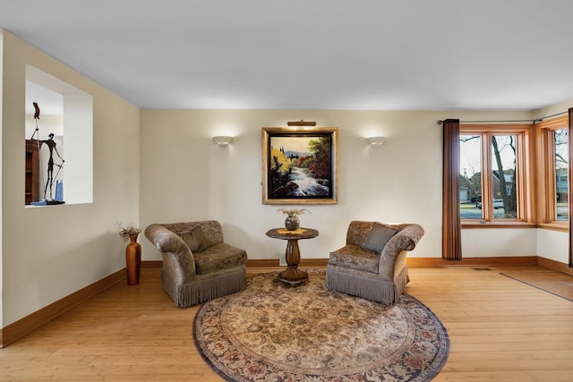 8209 N Oleander Ave, Niles, IL 60714 - sitting room featuring light wood finished floors