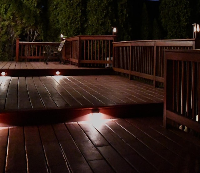 8209 N Oleander Ave, Niles, IL 60714 - view of wooden terrace