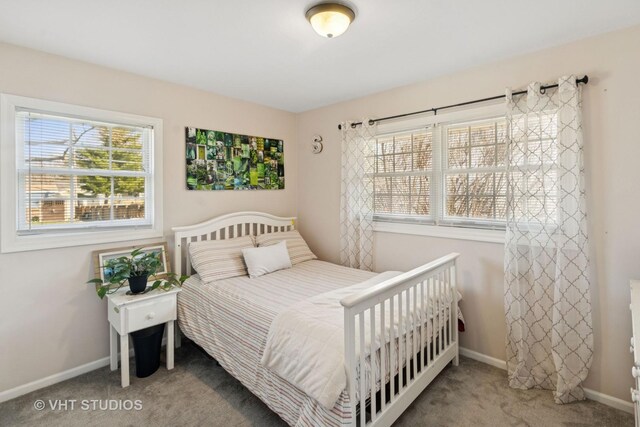 137 S Hickory St, Palatine, IL 60067 - carpeted bedroom with baseboards