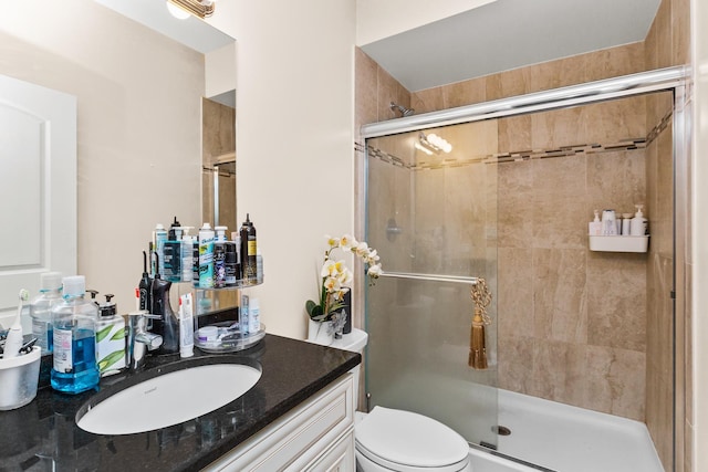 5305 Farwell Ave, Skokie, IL 60077 - full bath featuring toilet, vanity, and a stall shower