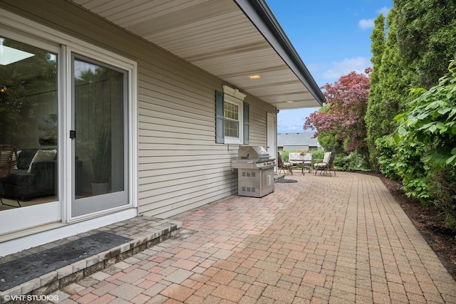 1115 S Vail Ave, Arlington Heights, IL 60005 - view of patio featuring a grill