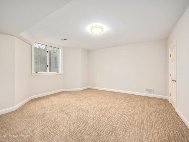 8 Longwood Dr, Burr Ridge, IL 60527 - unfurnished room featuring visible vents, baseboards, and light colored carpet