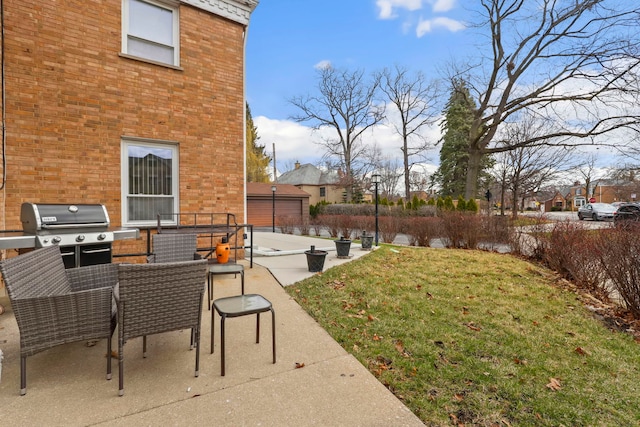 5770 N Forest Glen Ave, Chicago, IL 60646 - view of yard with outdoor dining space and a patio