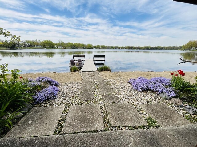 245 Banbury Rd, Mundelein, IL 60060 - dock area with a water view