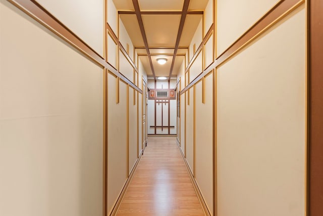 8712 W 121st St, Palos Park, IL 60464 - hall with light wood-style flooring