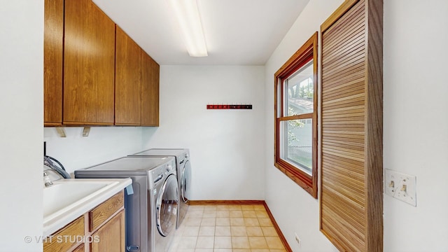1144 Jane Ave, Naperville, IL 60540 - washroom featuring cabinet space and washing machine and dryer