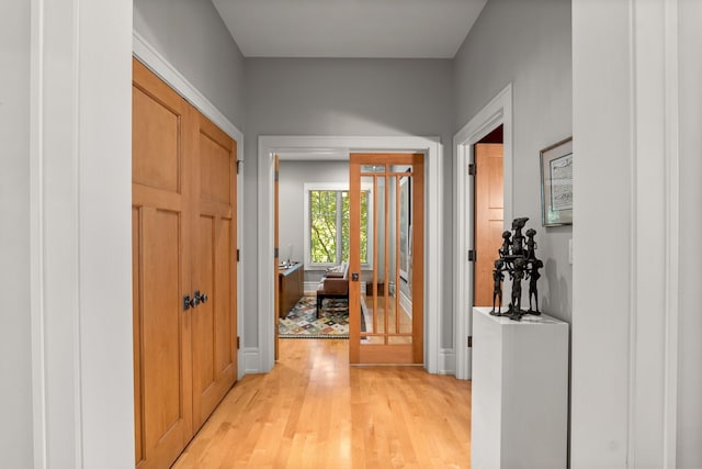 8673 Timber Ridge Dr, Burr Ridge, IL 60527 - entryway with light wood-type flooring and baseboards