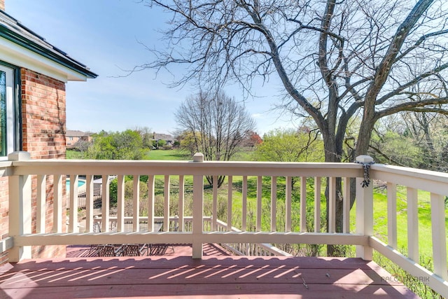 view of deck