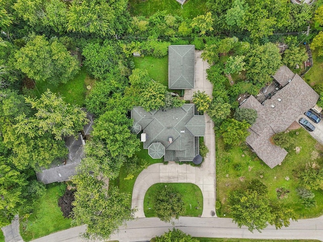 drone / aerial view