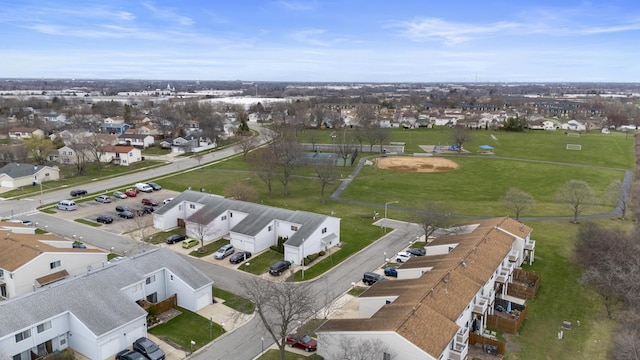 277 E Alpine Dr, Glendale Heights, IL 60139 - birds eye view of property featuring a residential view