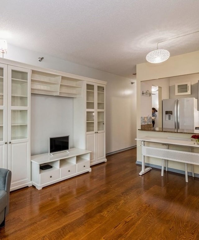 400 N Lasalle Dr Unit 3706, Chicago, IL 60654 - living area with wood finished floors