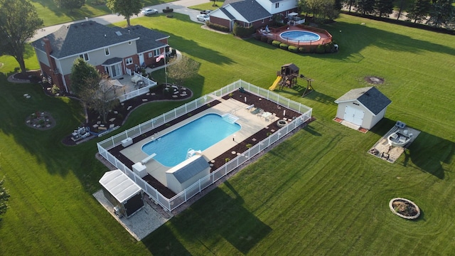 bird's eye view