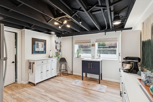 10044 S Leavitt St, Chicago, IL 60643 - interior space featuring light wood-style floors and baseboards