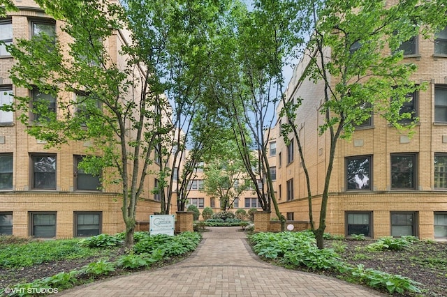view of property's community