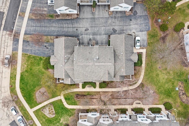 drone / aerial view