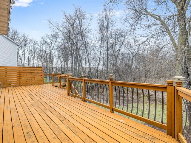 2072 Charnwood Ct, Machesney Park, IL 61115 - view of wooden deck