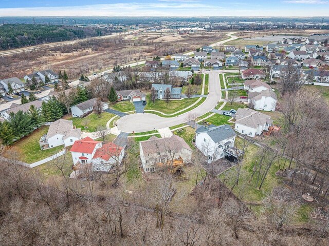 2072 Charnwood Ct, Machesney Park, IL 61115 - birds eye view of property with a residential view