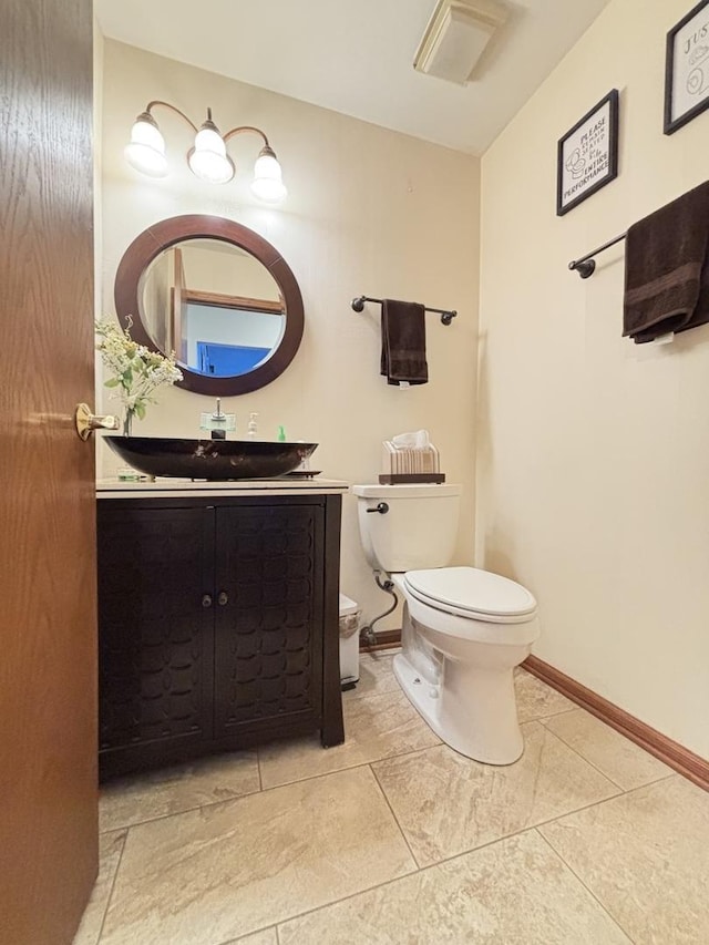 2 Rutgers Ct, Hawthorn Woods, IL 60047 - bathroom with toilet and vanity