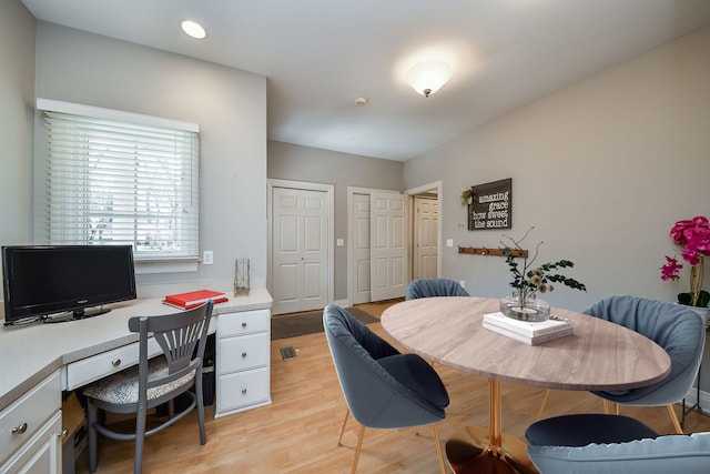 1303 Bonnema Ave, Naperville, IL 60565 - dining area featuring light wood-style flooring
