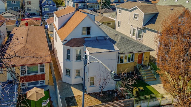 4026 N Kimball Ave, Chicago, IL 60618 - bird's eye view featuring a residential view